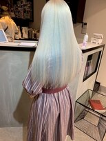 ペレ 原宿(PELE)&nbsp;ダブルカラー/ケアブリーチ/羽エクステ/原宿