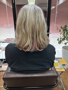 ボブ 今渡店(bob)の写真/白髪ぼかし