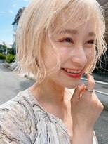 ググシーカ(GuGu SiiKA)&nbsp;ダブルカラー　ボブ　ミニボブ　ハイトーンカラー　つくば