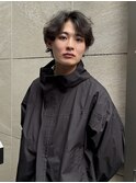 ゆるっとセンターパート