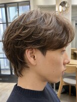 リベルテ 高崎(Liberte)&nbsp;ツイストスパイラルパーマショートレイヤーマッシュツーブロック