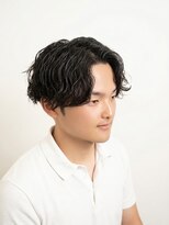 グロウ 別府店(growth) ツイストスパイラル刈り上げセンターパートツーブロック