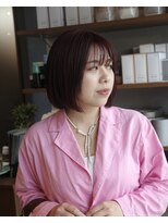ヘアーループセラデザインワークス(Hair ruup Sela design works)&nbsp;大人可愛い暖色系カラー｜那覇新都心