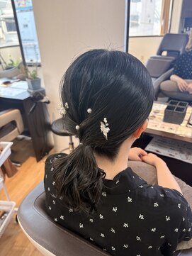 ライフメイクシベル 東林間(Life make siblles) 結婚式向けヘアセット！