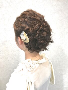 ドレス ヘアーアンドメイク(DRESS hair&make) パーティーヘアセット☆