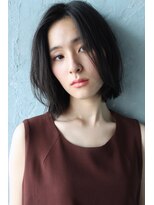 ソルト(Salt)&nbsp;大名<Salt>大人の透明感を引き出すnaturalボブ(OKABE)