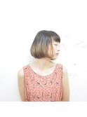 ボブ×デザインカラー