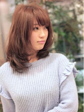 美容室アルベ(albe+m) ゆるナチュラルセミロング