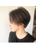 大人小顔ハンサムショート  20代30代40代人気サイド