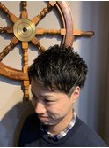 2ブロックショート フェザーマッシュ  ソフトツーブロック