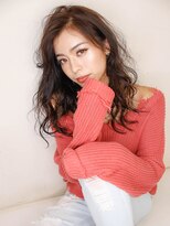 ロック ラックスビー 加古川店(ROC LUXBE)&nbsp;ダークモカ×ゆるウェーブ　【ROC LUXBE　加古川店】