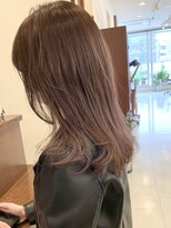 キアラ(Kchiara) 柔らかヘアーパープルピンク