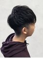 ヘアーメイク クーラ 行橋店(Hair make CURA)&nbsp;メンズショート×ツーブロック《メンズ/行橋/メンズパーマ》