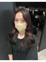 アンダーバーホワイト(_WHITE)&nbsp;大人可愛い20代30代40代韓国風ヘア