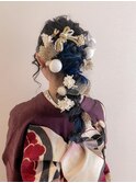 着物に合うヘアスタイル