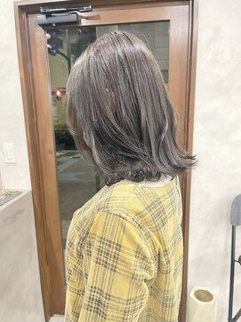 リアン(lien) ブリーチなし♪スモーキーグレージュ!