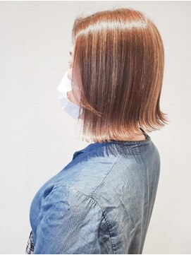 フォーカス 南流山店(FOCUS) ハイライト×外ハネぼぶ