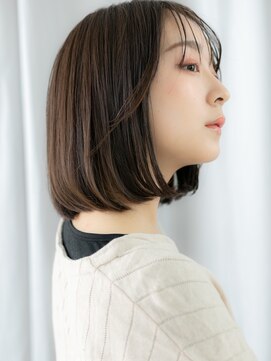 ドクターズ サロン ラブ(Dr's Salon LAB) 髪質改善で横顔美人！前下がり大人ボブb古河20代30代40代