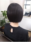 切りっぱなしボブ