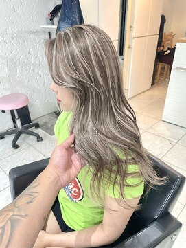 ブレンド 渋谷(BLend) 【BLend渋谷】髪質改善　艶髪　ハイライトカラー