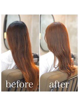 ソイルバイロミー(soil by ROMMY) トリートメントしながらのカラーで叶う艶髪