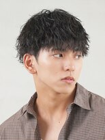 フィフス 渋谷(fifth)&nbsp;ゆるめ波巻きスパイラルパーマ束感マッシュヘア