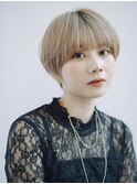 10代20代30代『ハイトーンショート』Ash清瀬店