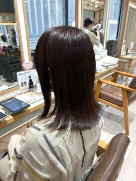 プラグ バイ ネオリーブ(plug by neolive) グレーベージュ×髪質改善 [髪質改善/縮毛矯正]韓国A