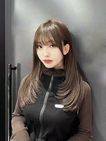 アディション 新宿(ADITION)&nbsp;ざくざくレイヤーカット/ヌードグレージュ