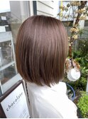 切りっぱなしボブ
