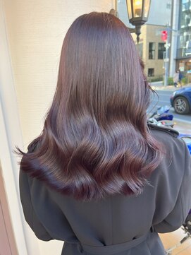 ルッソリベラ 池袋(Lusso libera) カシスカラー×艶髪　池袋/30代40代50代