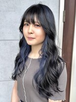 イブヘアー(eve hair)&nbsp;◎インナーカラー/アンブレラカラー/ブルー/ブリーチカラー