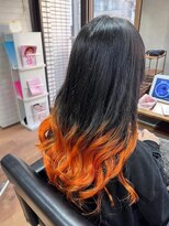 ビスイル 秋葉原店(Vis ill) ブルーシルバーアッシュブルージュ透明感グラデーションカラー