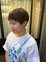 ナンバー ジルバ 立川(N° jillva) ショート/ショートカット/ショートパーマ/バングパーマ/韓国ヘア