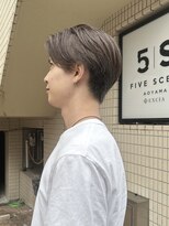 ファイブシーン アオヤマ(5SCENE AOYAMA)&nbsp;ビジネスヘア就活ヘアツーブロック刈り上げフェードメンズ