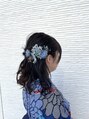 シュリンプ 東郷店(SHRIMP) ハーフアップアレンジ