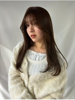 プレイ(SARA BEAUTY×LIFESTYLE PLAY)の写真/【運命の顔まわりカットで垢抜け♪】褒められレイヤーで今っぽ可愛い、美人シルエットを実現！天神/大名