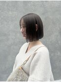【清澄白河 半個室】 ボブ  × アッシュグレー