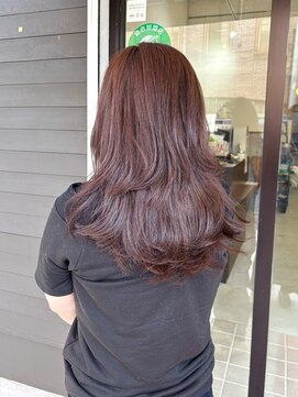 ラック 津田沼(LUCK) レッドブラウン/カラー/ブリーチなしカラー