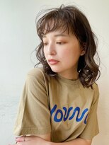 ガーデン 銀座(GARDEN) デジタルパーマ ブルーブラック イメチェン 簡単スタイリング