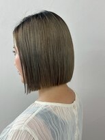 アルテヘアー(arte HAIR) 【arte HAIR】切りっぱなしボブ/ベージュカラー/アッシュ