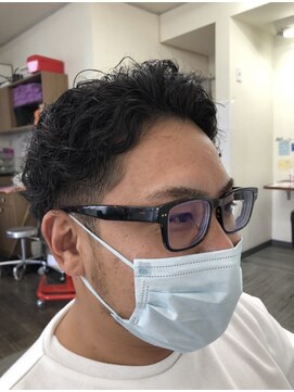 ツーブロパーマ