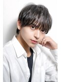 柔らか質感×ナチュラルアンニュイマッシュ×メンズメイク