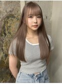 mayu//ホワイトミルクティーベージュグレージュアッシュカラー