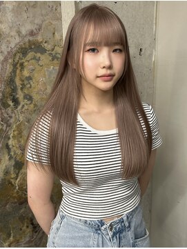 ソル ジングウマエ(SOL JINGUMAE) mayu//ホワイトミルクティーベージュグレージュアッシュカラー