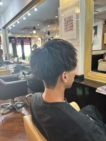 シャンプーボーイアネックス(SHAMPOO BOY Annex)&nbsp;縦落ちツイストスパイラルパーマ　メンズマッシュ　佐世保