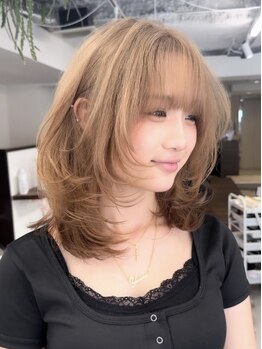 メゾン 心斎橋店(Maison)の写真/▼大阪で超高明度なブリーチならMaison▼「圧倒的センス」「ケアMIXで繰り返せる」☆ベージュカラー殺到！