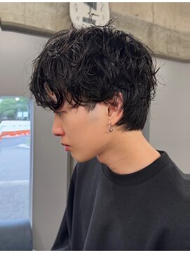 パドバイレイム(pado by LAME) メンズランダムカール/パーマ