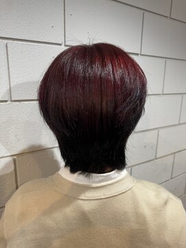アルゴ 茅ヶ崎(ARUGO) 黒髪/フェザーパーマ/ルーツカラー