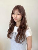 ケンジサナンド(KENJE Sanando)&nbsp;ロングレイヤー/ベージュカラー/ダブルカラー